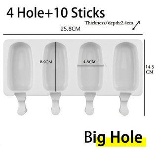 Silicone Ice Cream Popsicle Mould - Trendy Planet