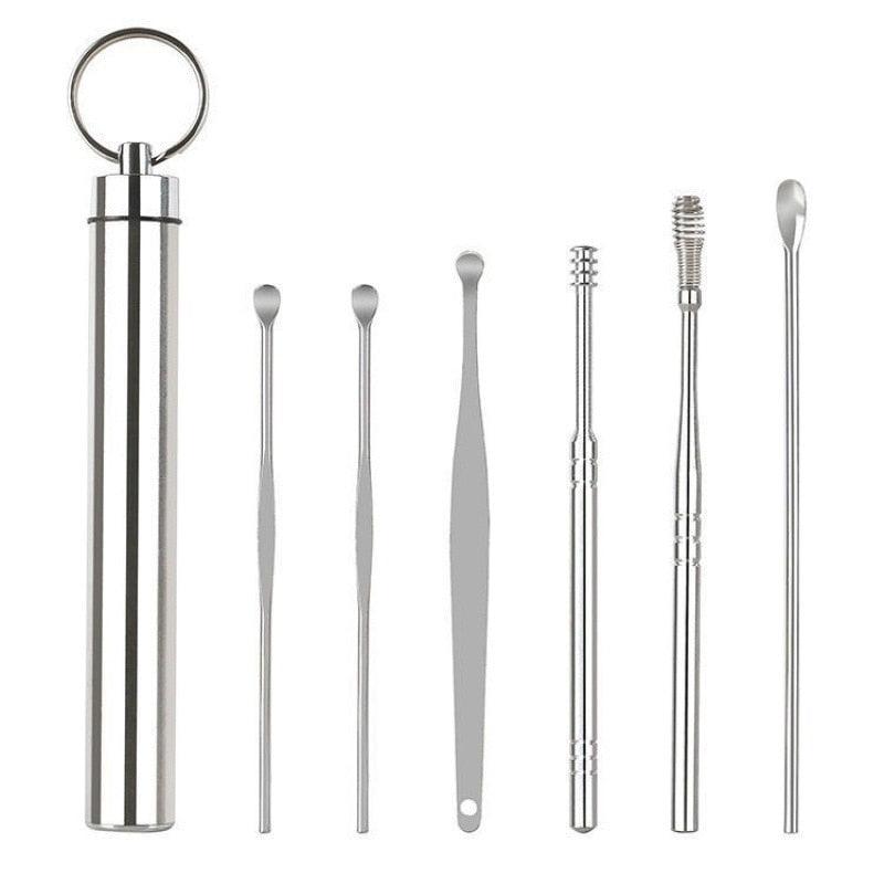 6 Pcs Ear Pick Earwax Removal Kit - Trendy Planet