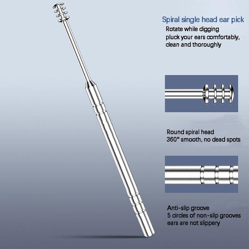 6 Pcs Ear Pick Earwax Removal Kit - Trendy Planet