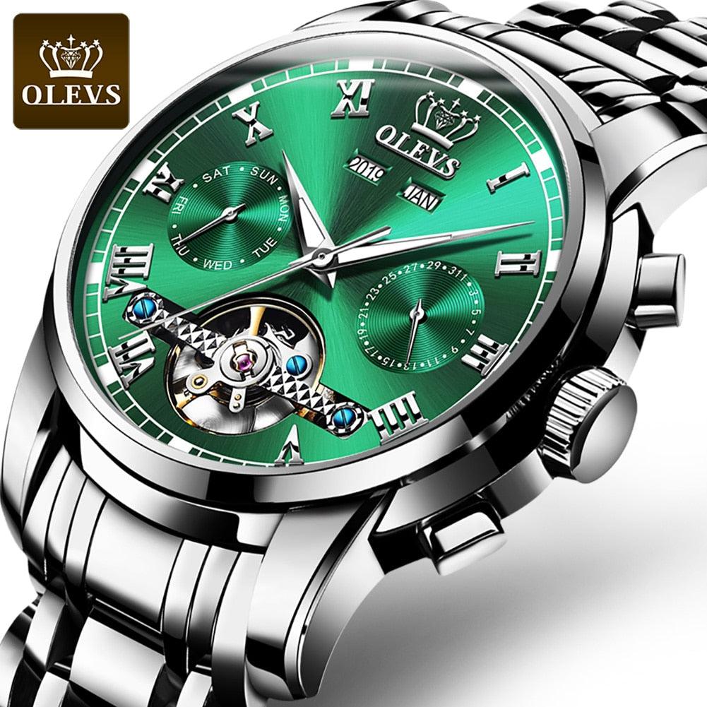 OLEVS Automatic Mechanical Men Watch - Trendy Planet