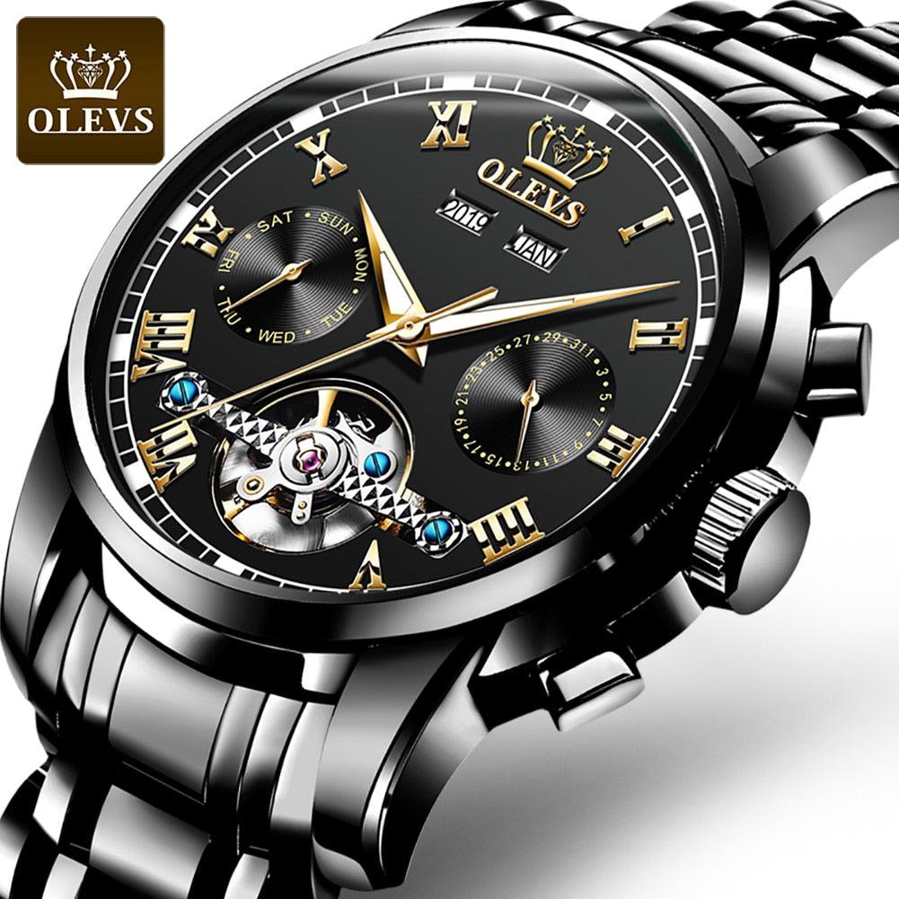 OLEVS Automatic Mechanical Men Watch - Trendy Planet