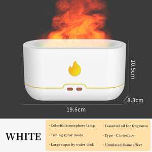 Flame Essential Oil Diffuser - Trendy Planet