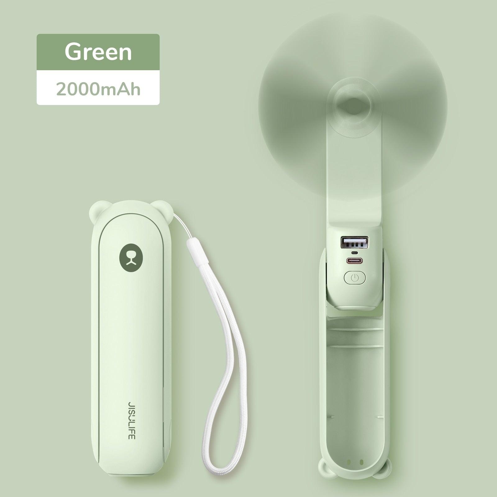 Mini Rechargeable 3in1 Pocket Fan - Trendy Planet