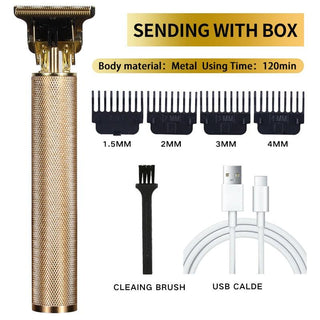 Vintage Style Hair and Beard Clippers - Trendy Planet