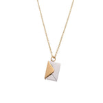Envelope Locket Necklace - Trendy Planet
