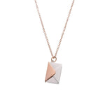 Envelope Locket Necklace - Trendy Planet