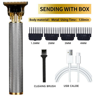 Vintage Style Hair and Beard Clippers - Trendy Planet