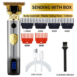Vintage Style Hair and Beard Clippers - Trendy Planet