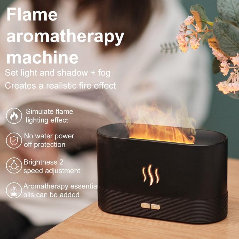 Flame Essential Oil Diffuser - Trendy Planet