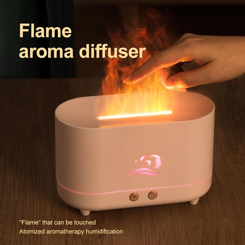 Flame Essential Oil Diffuser - Trendy Planet