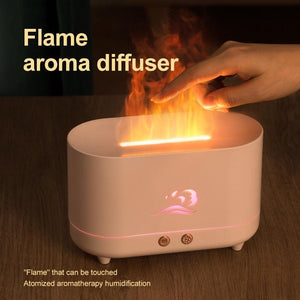 Flame Essential Oil Diffuser - Trendy Planet