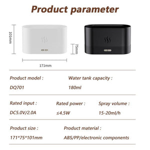 Flame Essential Oil Diffuser - Trendy Planet