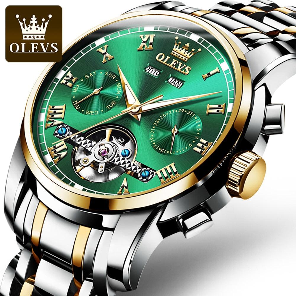 OLEVS Automatic Mechanical Men Watch - Trendy Planet