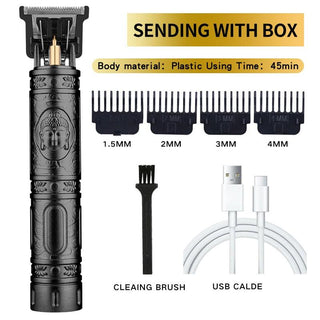 Vintage Style Hair and Beard Clippers - Trendy Planet