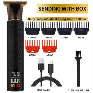 Vintage Style Hair and Beard Clippers - Trendy Planet