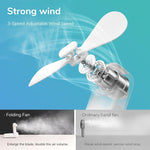 Mini Rechargeable 3in1 Pocket Fan - Trendy Planet