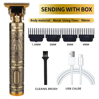 Vintage Style Hair and Beard Clippers - Trendy Planet