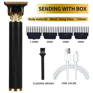 Vintage Style Hair and Beard Clippers - Trendy Planet