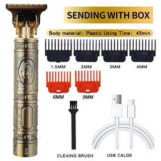 Vintage Style Hair and Beard Clippers - Trendy Planet