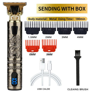 Vintage Style Hair and Beard Clippers - Trendy Planet
