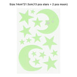 Luminous 3D Stars Dots Wall Sticker for Kids Room Bedroom - Trendy Planet